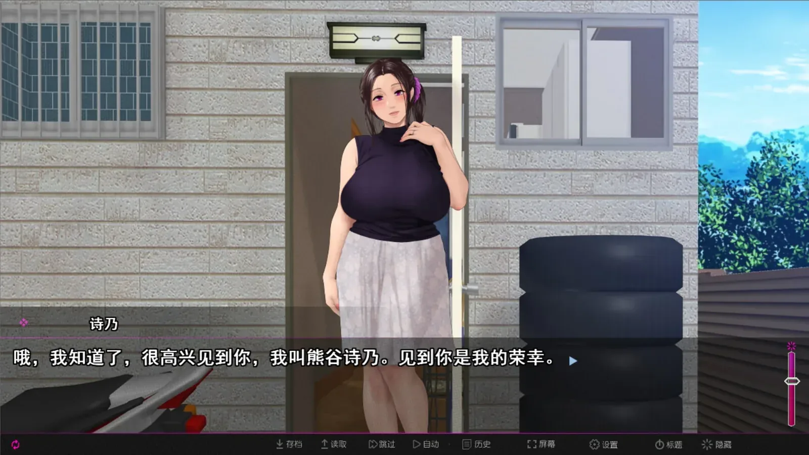 纯情房东撬房客16:9游戏画面