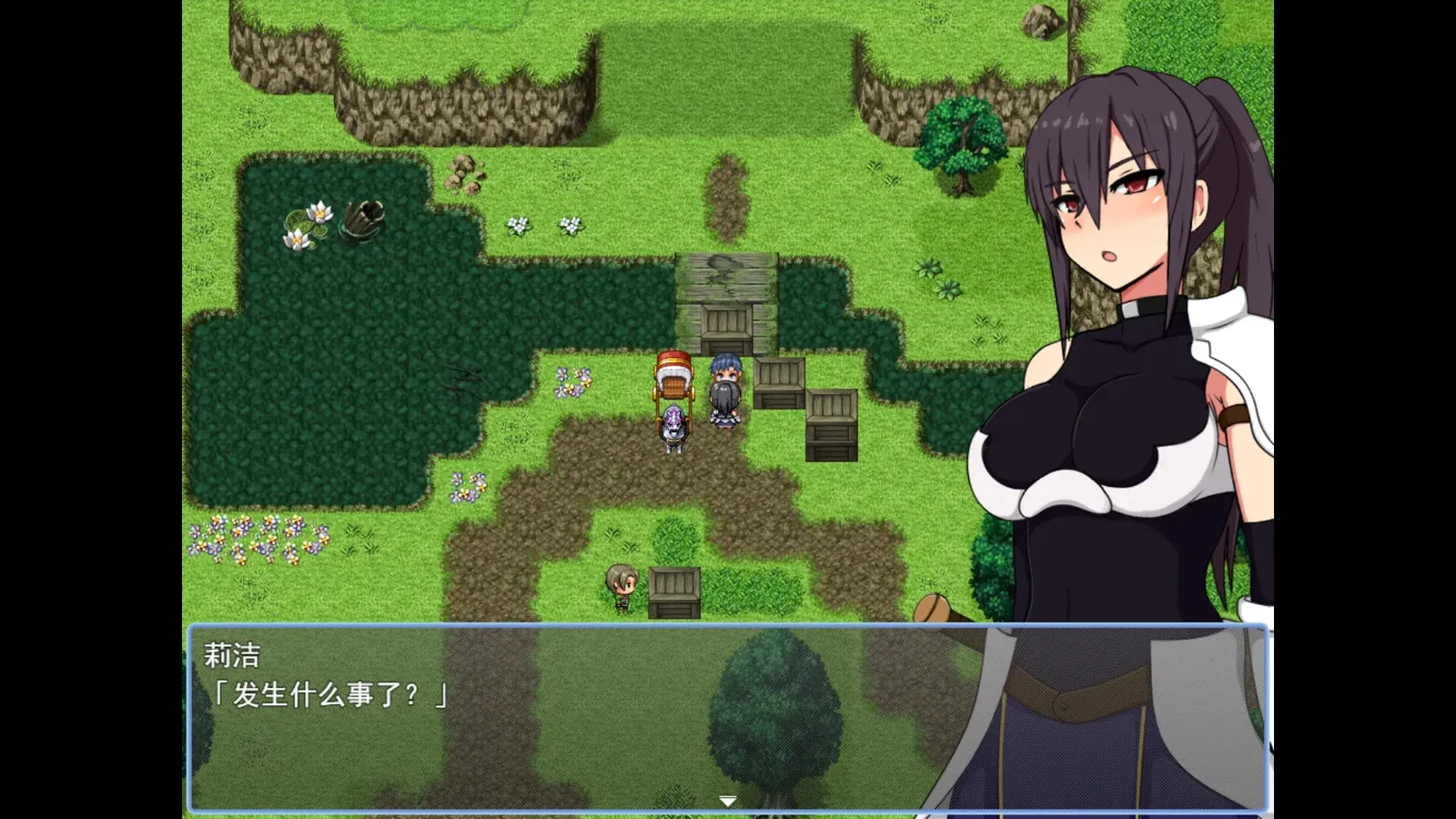 莉洁与试练之城16:9游戏画面